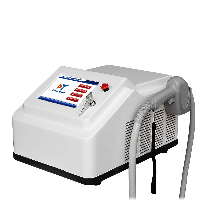 Good quality portable mini model milesman hair removal diode laser 808