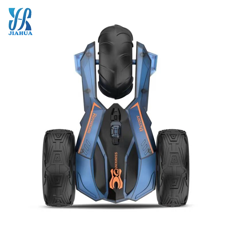 Top toy ds 2.4g control drift car remote With LED colorful light Rolling double-sided driving double sided stunt rc car toy