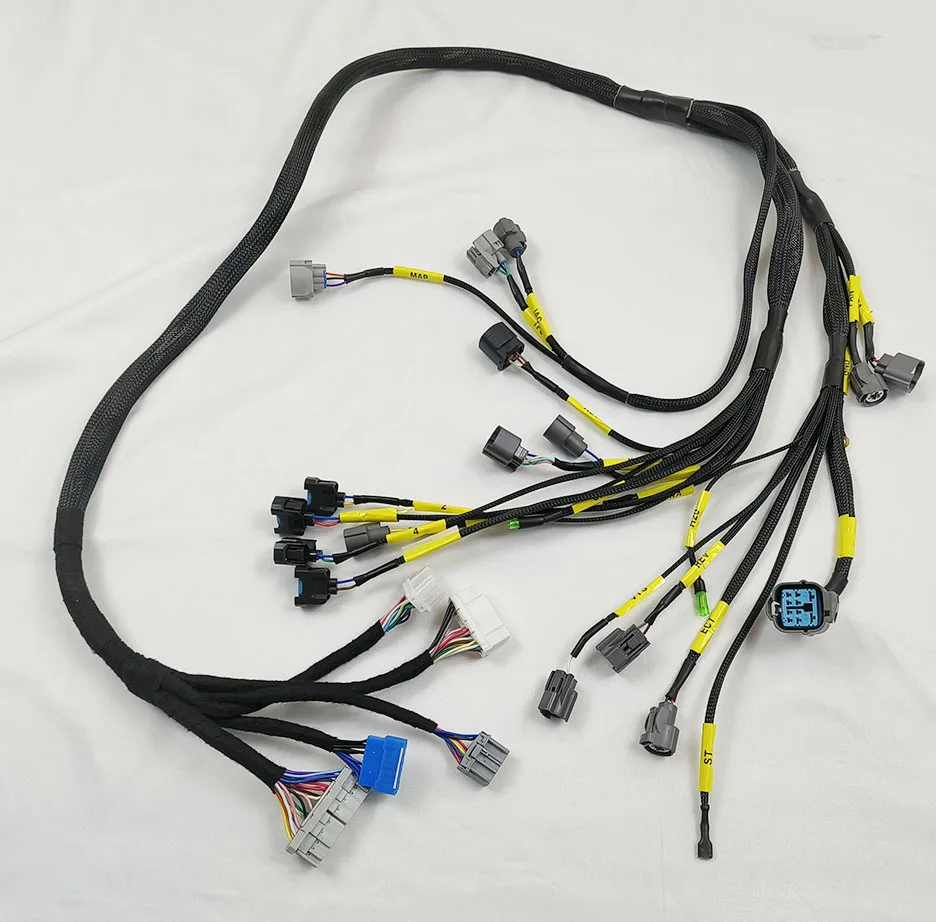 civic Engine Harness For Honda k-Series Civic EP3 (Type S or K24 Swap) Integra B16 B18 D16 OBD1 Budget D&B