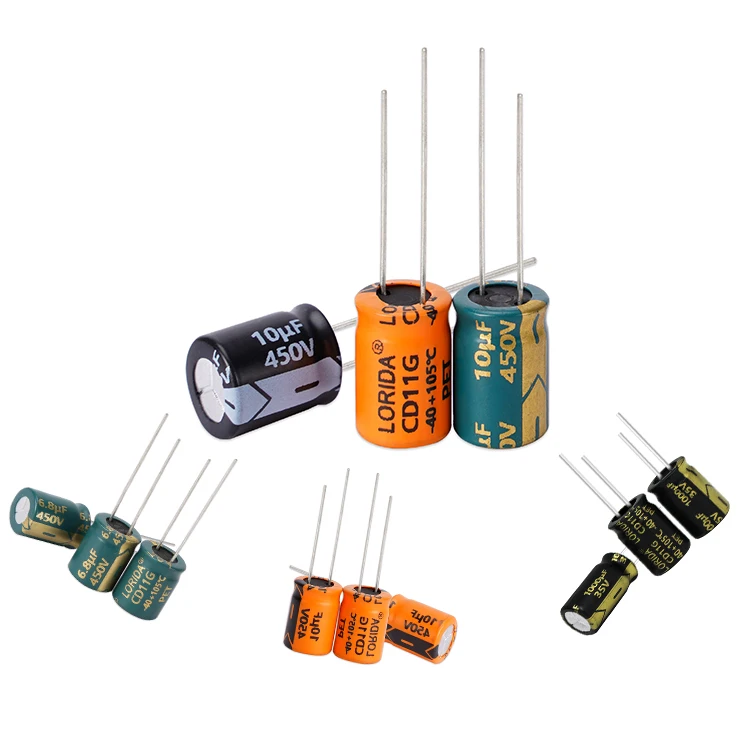 LORIDA Manufacture Custom price 470uf 16v radial capacitor lead aluminum high quality electrolytic capacitor