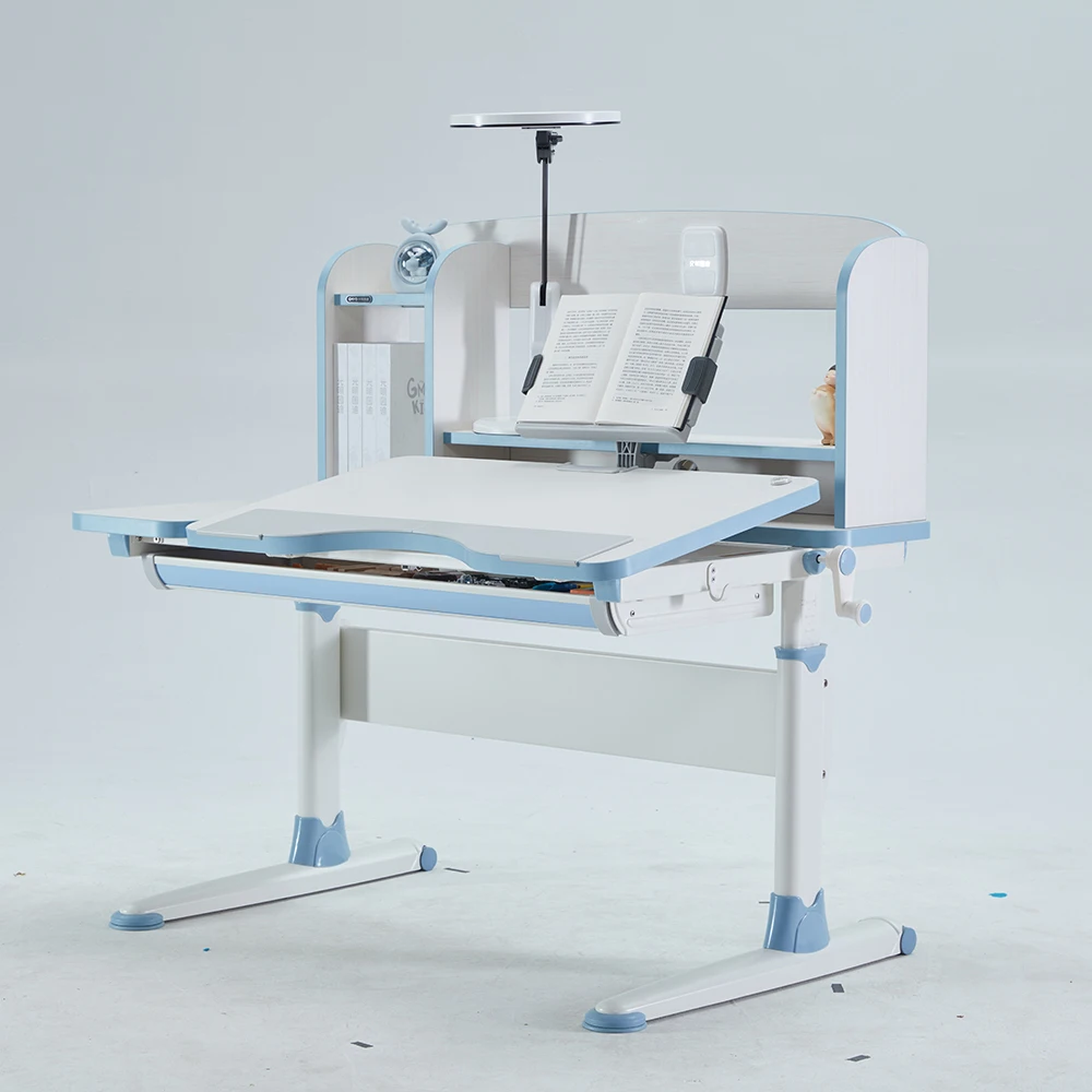 
Kid Srite Foldable Kids Study Reading Desk Kids Height Adjustable Study Table 
