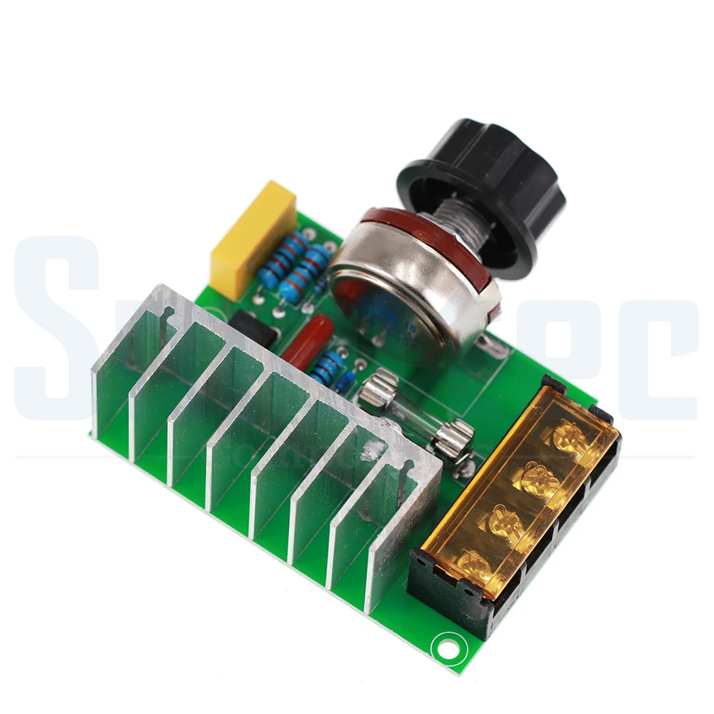 High power electronic voltage regulator 220V power regulator 4000W thyristor voltage regulator