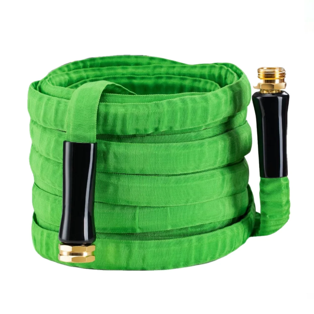 50FT Non-Expanding Garden Hose, Lightweight, Ultra Flexible, Durable, Kink-Free Garden Hose, RV, Marine and Camper Hose