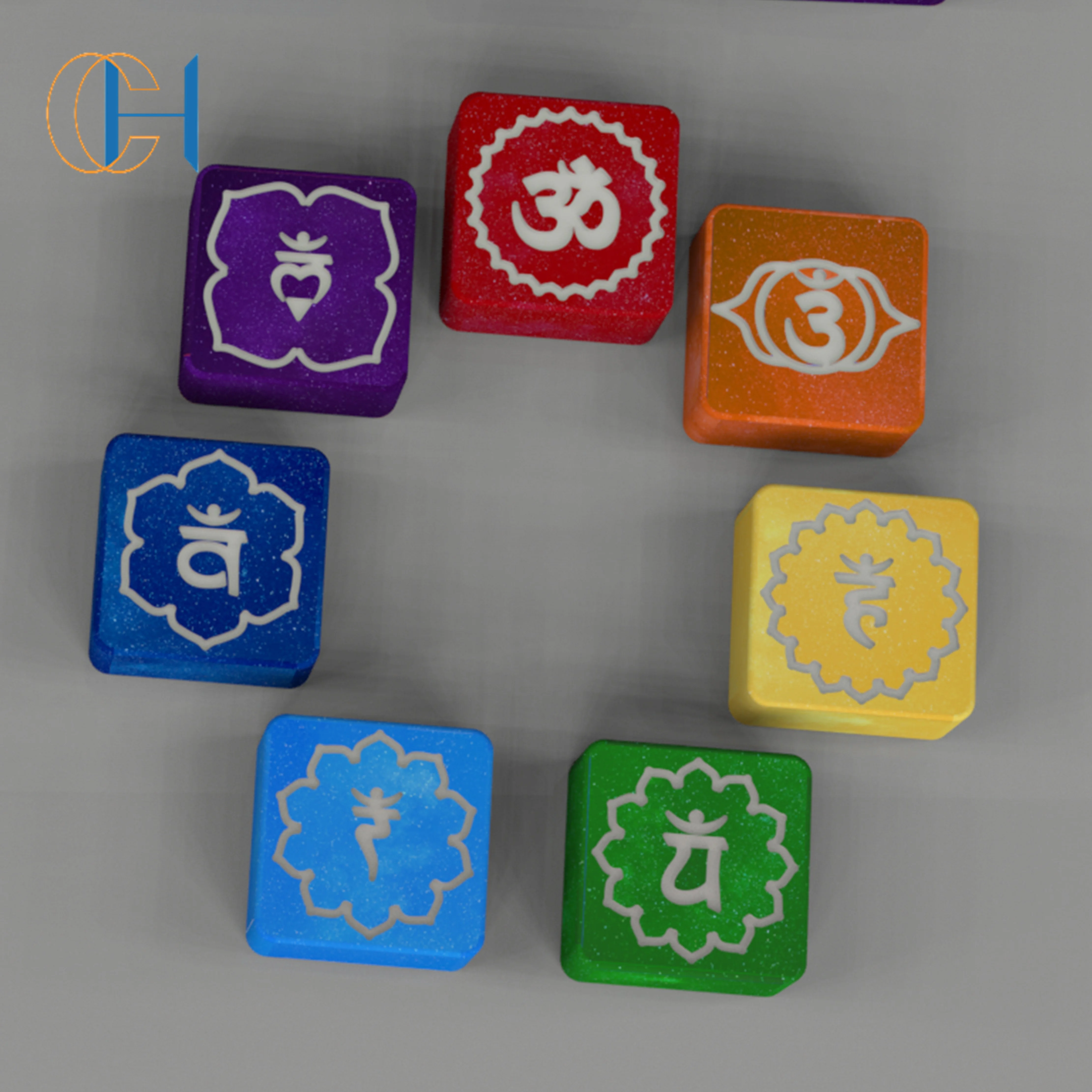 Wholesale Customized unique modeling Nature Soy Wax Melt for Home Decor Colors Scented Cube Wax Melts Candle