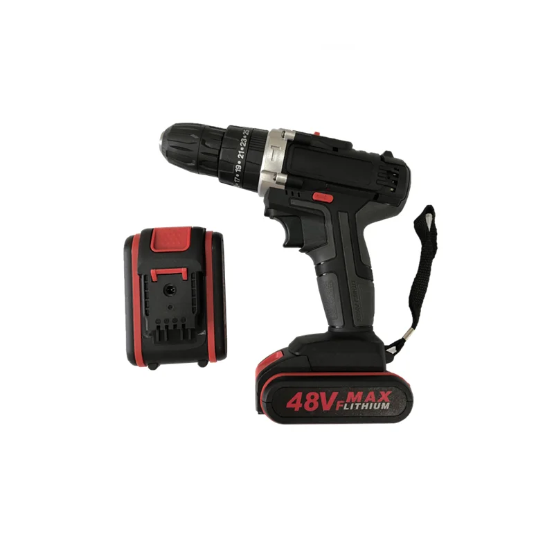 Odetools Good Quality Power Drills Portable Blue Cordless Power Drill