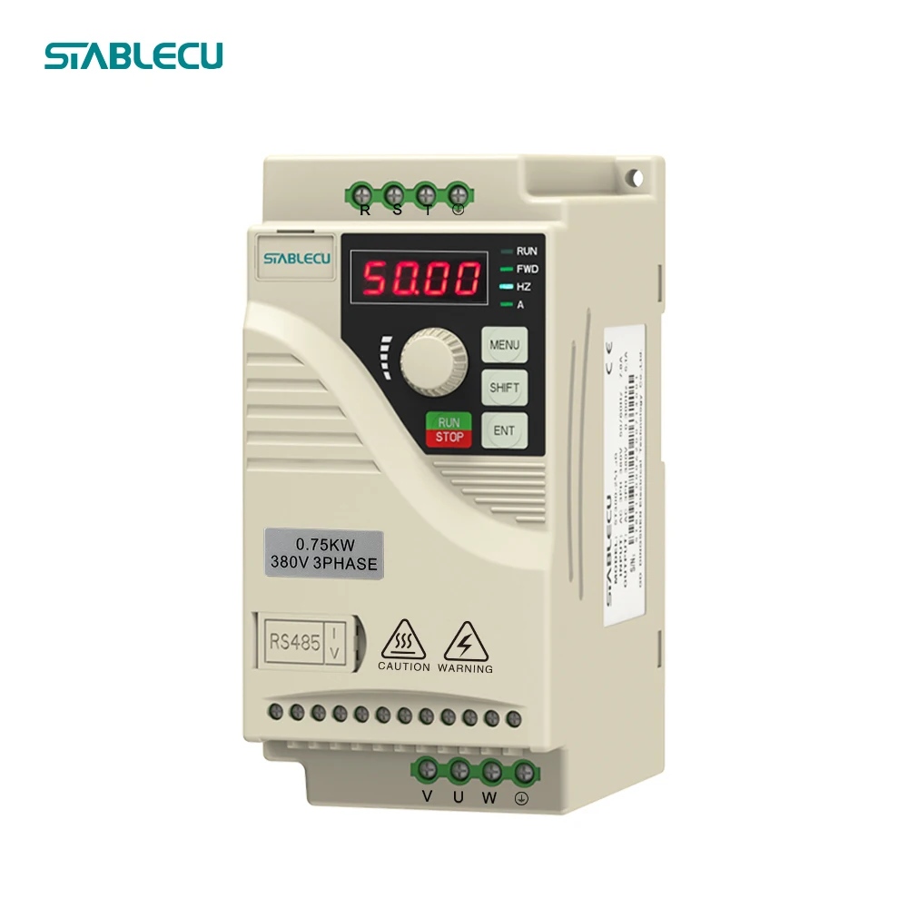 High tech vfd 485 0.75kw 2.2kw VFD Frequency Inverter 480V 3 Phase Three-Phase AC Vector Control 50/60Hz ac Motor driver