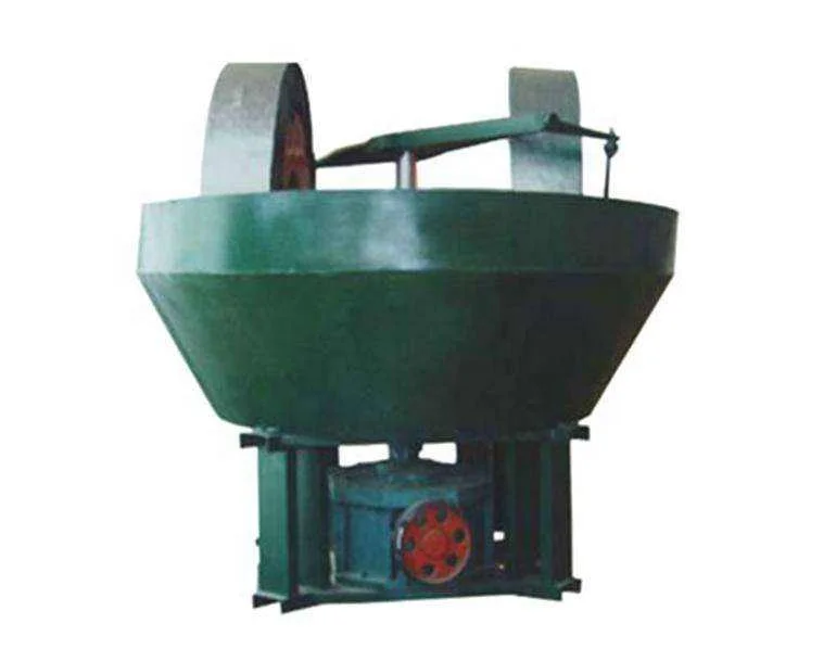 Factory Price High Quality Diesel Engine Mining Equipment Copper Mine Ore Gold Milling Wet Pan Mill Machine