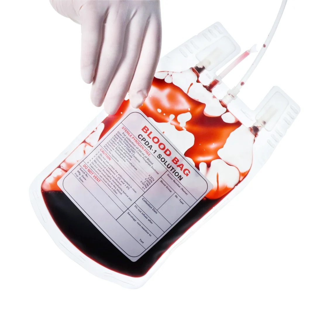 WEGO brand high quality low price Single Plastic Blood Bag medical disposable blood bag