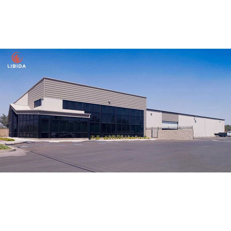 Prefabricated Steel Warehouse / Workshop / Hangar / Hall Steel Structure Price