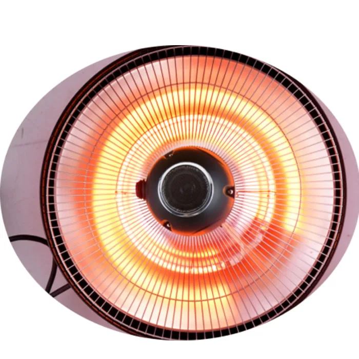 Outdoor electric infrared carbon ceiling heater