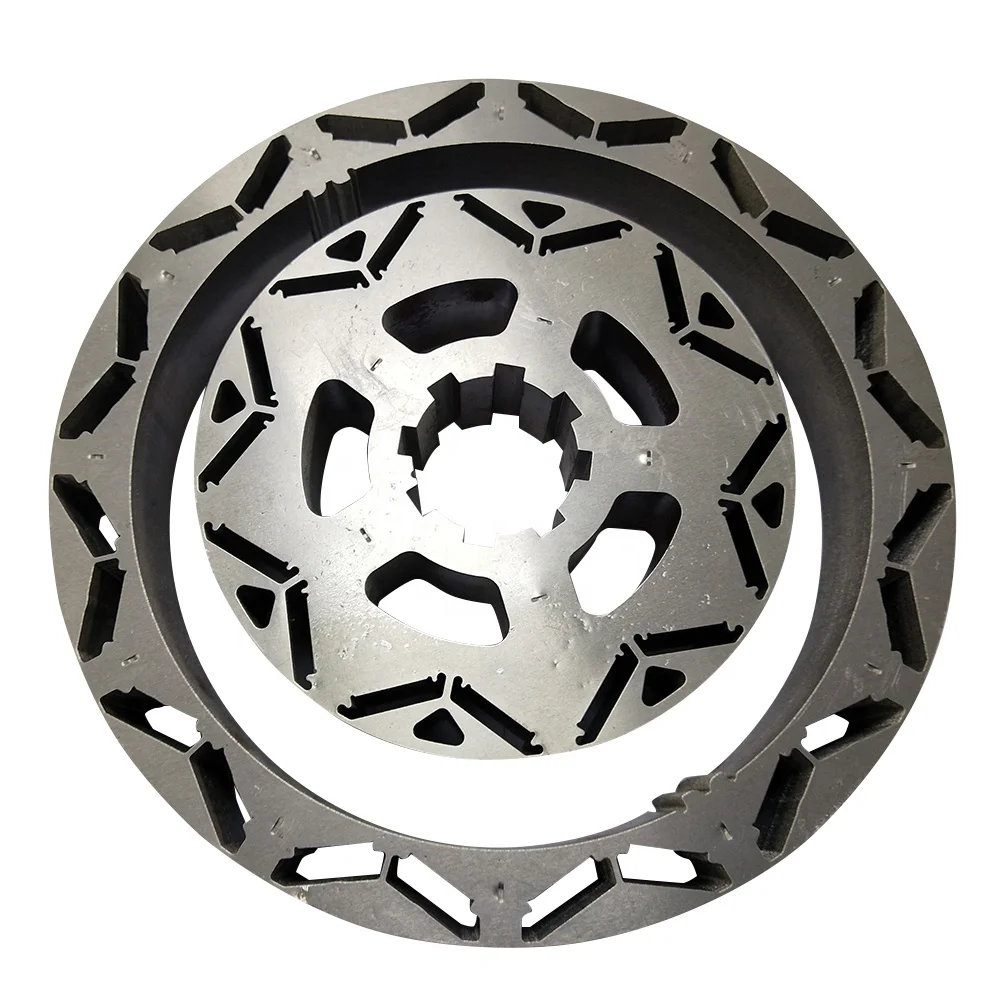 New energy Vehicle motor rotor and stator core  lamination