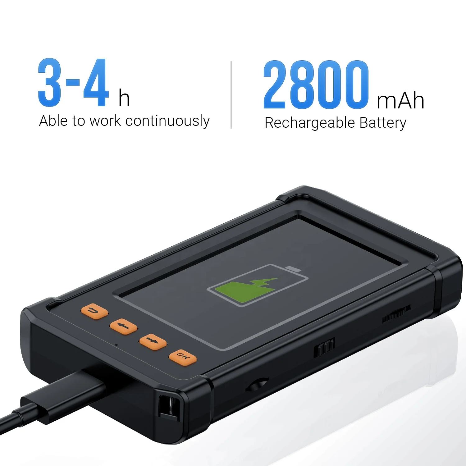 new model 1080P HD borescope 3X digital zoom Dual lens 4.3inch screen IPS high definition display endoscopy camera