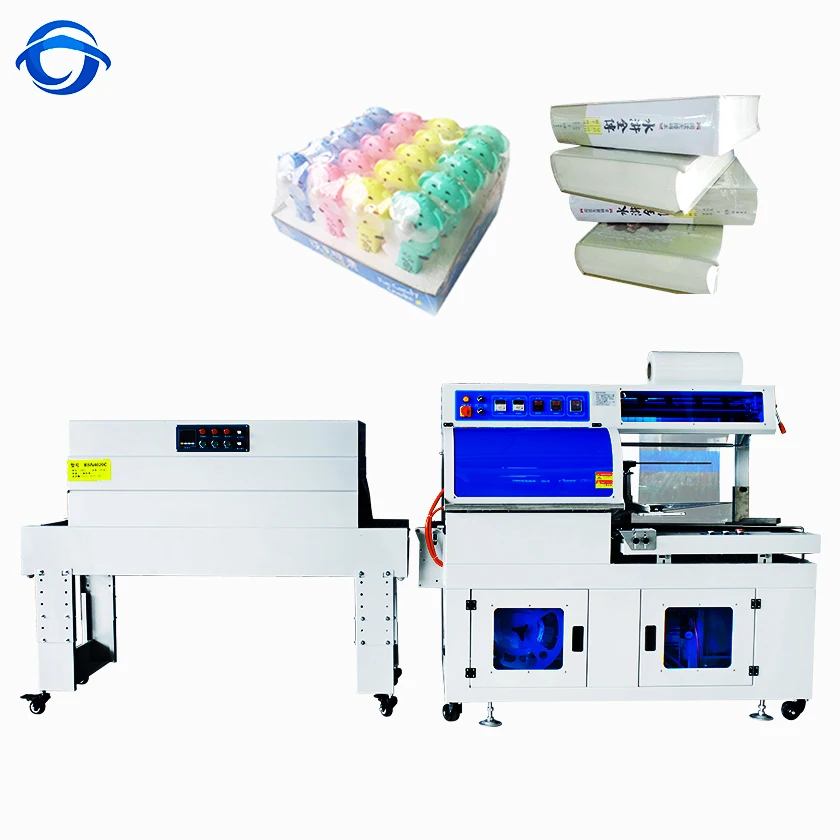 Быстрая доставка, упаковочная машина для термоусадочной пленки типа L для канцелярских принадлежностей, рулонов бумаги для печати книг