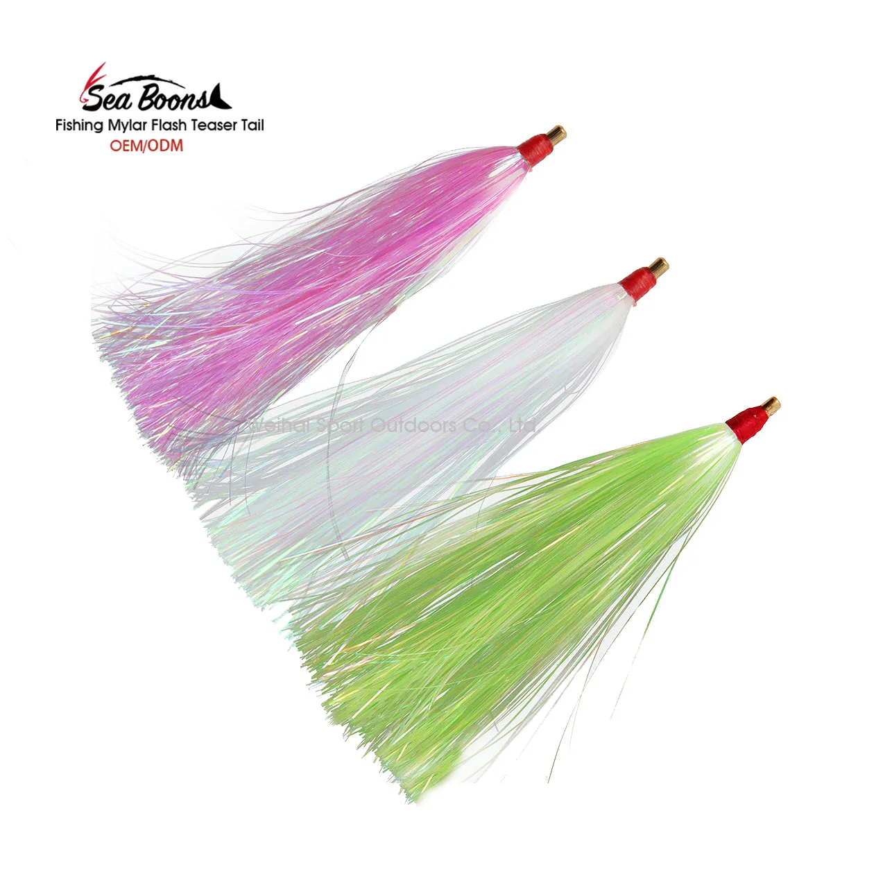 8cm10cm Mylar Flash Teaser Tuna Jig Fishing Lure Fly Bait Bucktail Bright Tinsel Fly Tying Material For Bass Rig Fishing