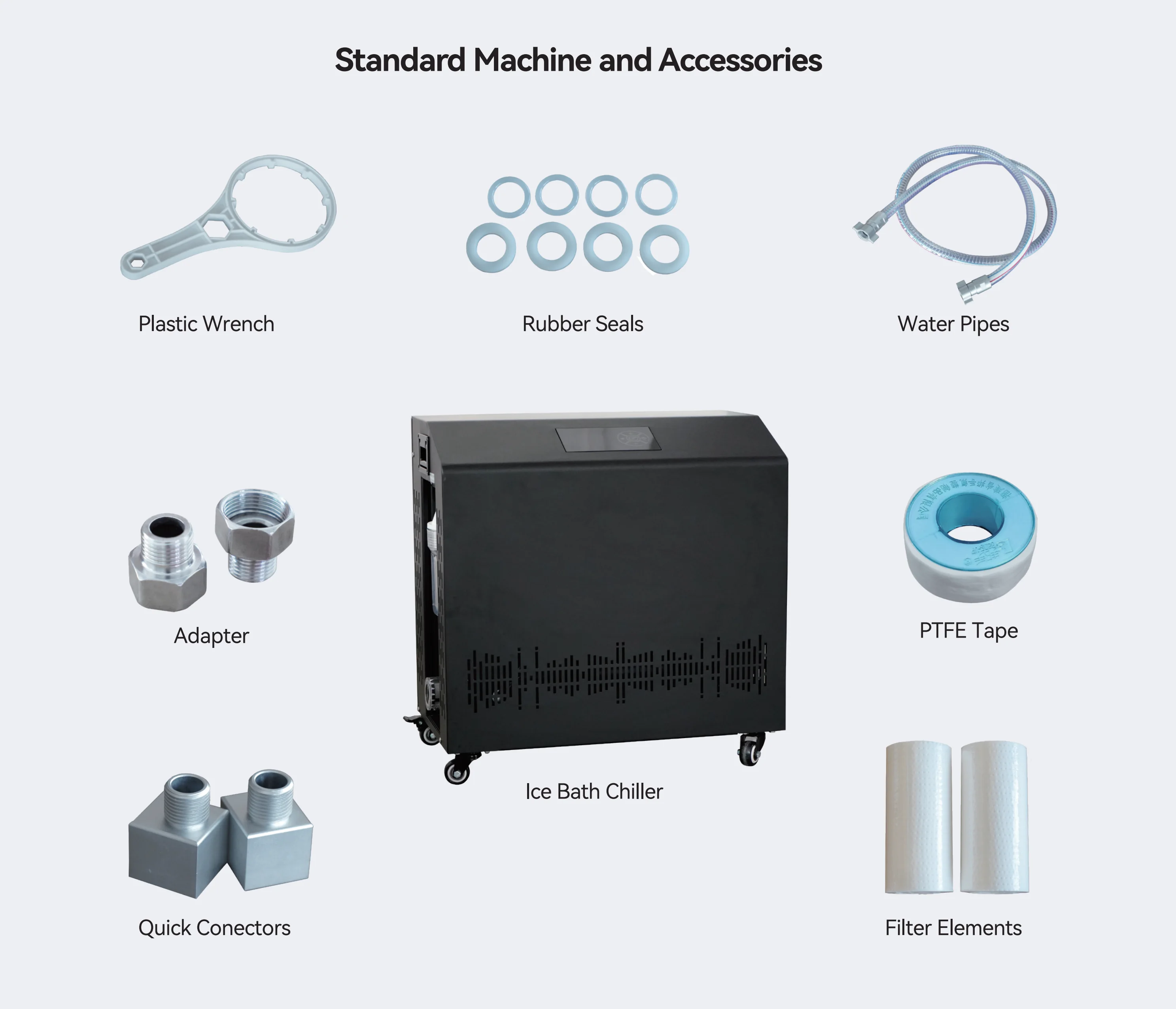 OEM More Popular Recovery Ice Bath Chiller Motor Cooler for Multiple Layered Portable Tub with Ice Bath Plunge Pool