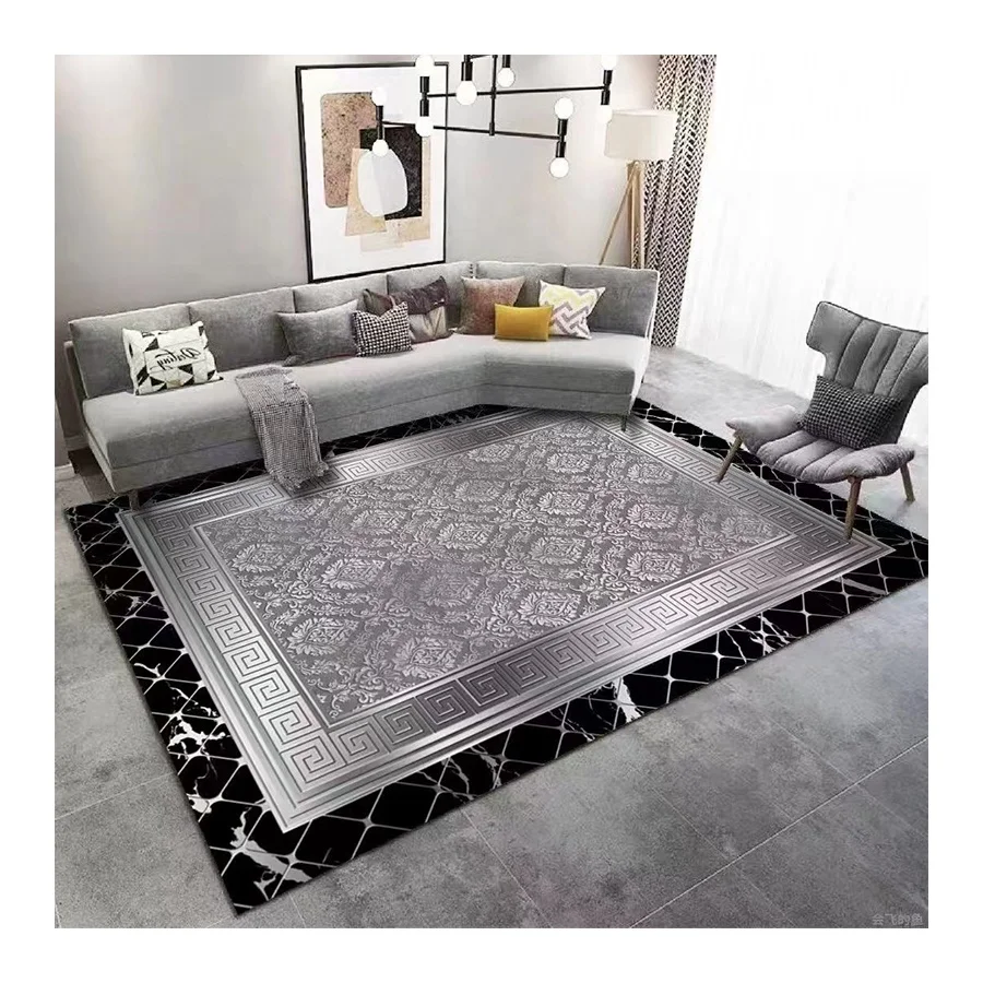 Hot Selling 3D Printed Digital Polyester Cheap Price Rolls of Carpet