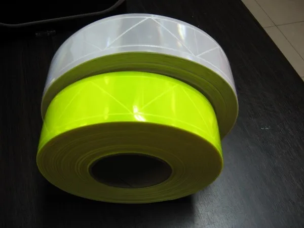 colored reflective pvc crystal sewing tape for clothing