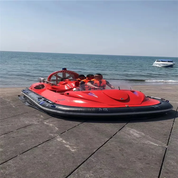 2021 Wholesale Cheap Commercial Passenger Rescue Hovercraft Boats
