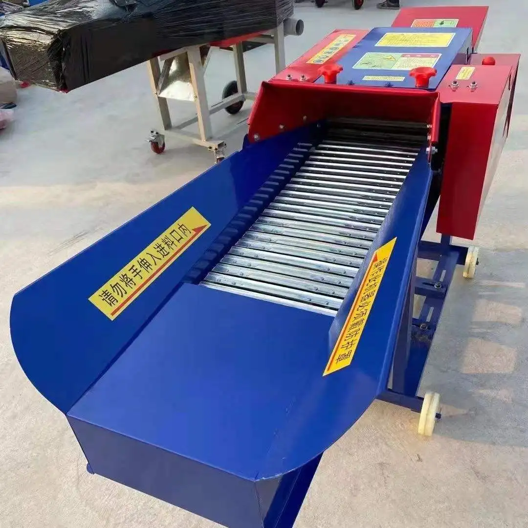 Agricultural Machinery Poultry Animals Cattle and Sheep Animal Feed Grain Chaff Straw Diesel Grain Crusher Cutting Machine