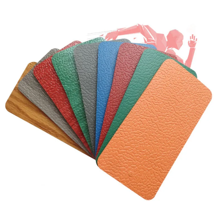 synthetic pvc plastic badminton court sports floor mat roll