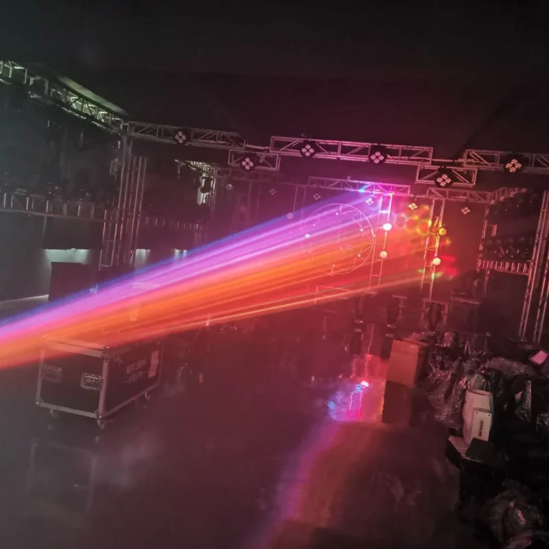 Mitushow Supplies 600W Prism King Rainbow Effect Moving Head Light Parties Night Club Lights