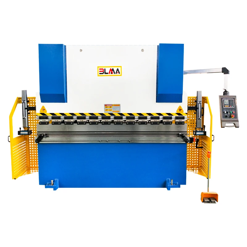 125T/3200 mm Hydraulic NC Press Brake Machine for Metal Plate Sheet Bending torsion bar folder/hydraulic pan folder