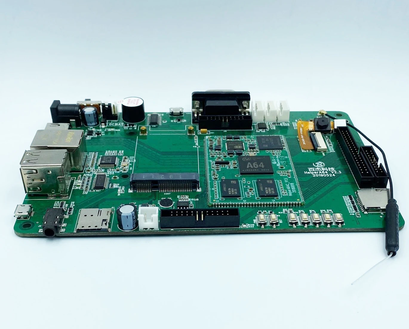 Industrial Mainboard  circuit board For AI IOT LEDTV Face Recognition Mipi Camera with all functions Port   WIFI BT