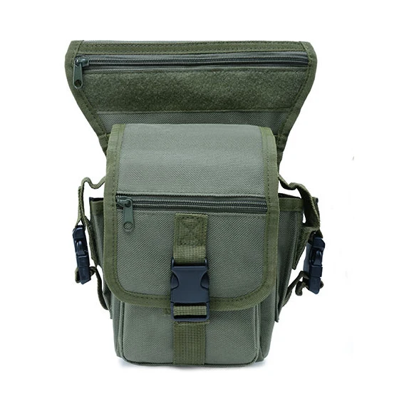 0201 Outdoor Custom Wholesale Waterproof Fishing Travel Camping Camouflage Tactical Men Biker Motorcycle Waist Leg Bag