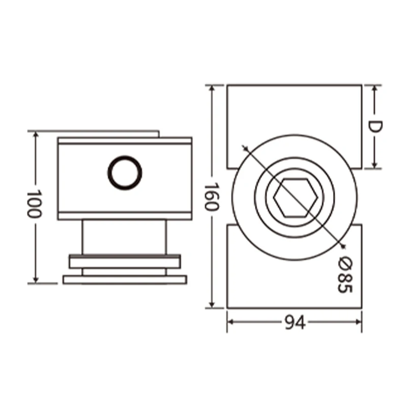 Guangzhou Factory Wholesale Pool & SPA White color ABS + UV material Massage Jet