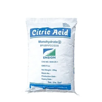 Manufacturer Price Food Grade Citric Acid Anhydrous  99% Citric Acid Anhydrous