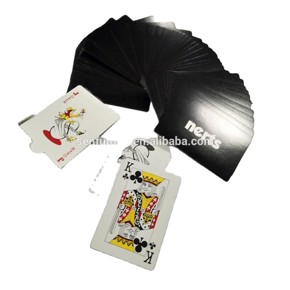 Free samples Custom round child game card card game custom printing Education card