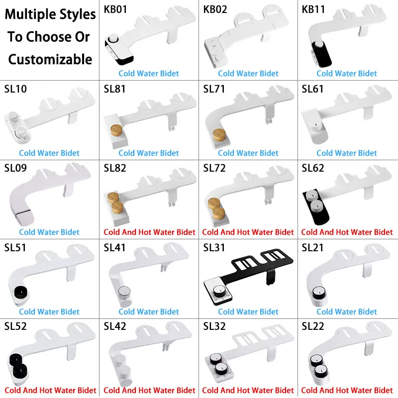 Bathroom Clean Anus Bidet De Toilette OEM/ODM Douche Shattaf Bide Manufacturer Smart Bidet Toilet Attachment