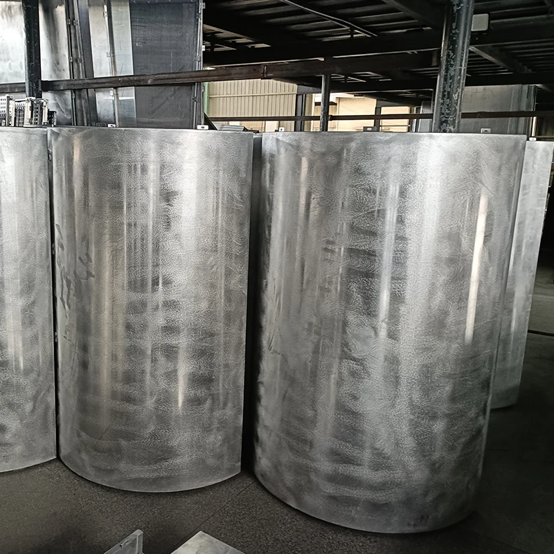 Roman Arc Column Cover Raw Aluminum Pillar Outdoor and Indoor Decorative Pillar Cover