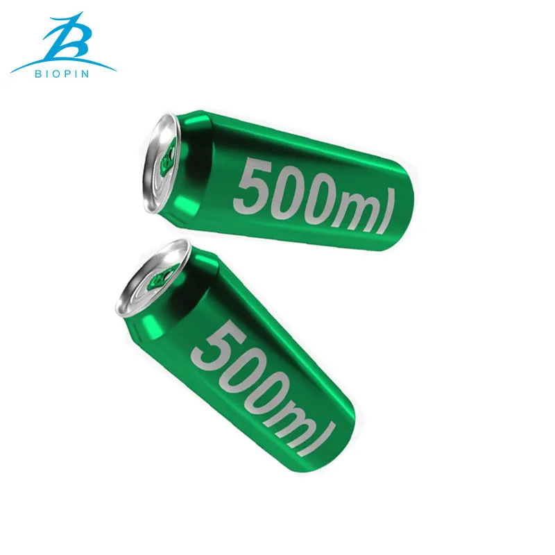 BIOPN Wholesale 50cl Aluminium Beer Can 500ML 16.9oz Bulk Empty Blank Aluminum Beverage Can For Beer
