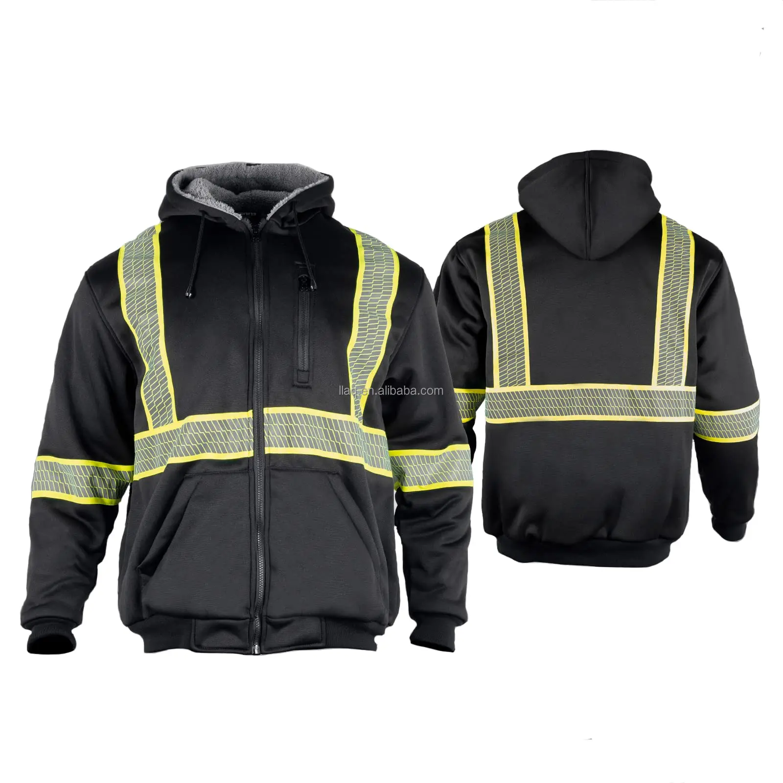 Xinliangli Hot Selling 2025 Orange Green Customize Reflective Running Vests Reflective Safety  Reflective Safety Clothing