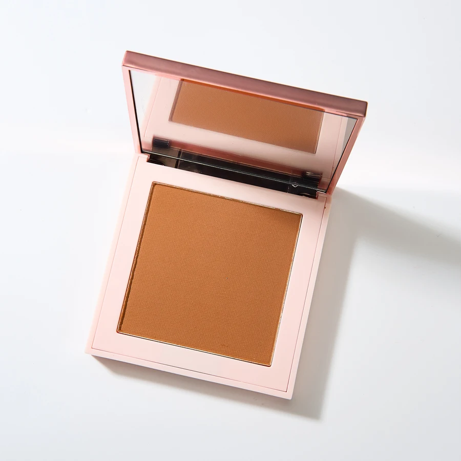 OEM Full Coverage Powder Foundation Oil-Control Lightweight Face Pressed Powder Makeup Private Label Foundation Pressed Powder