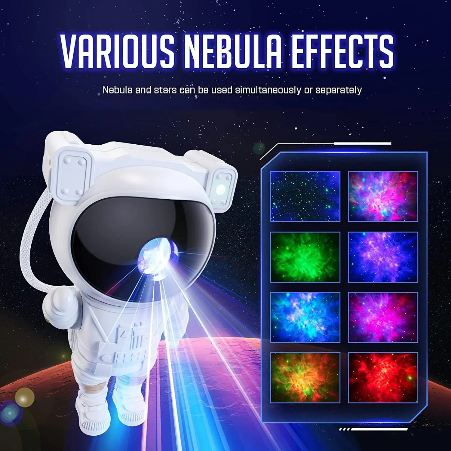 Звездный проектор Galax Night Light-астронавт космический