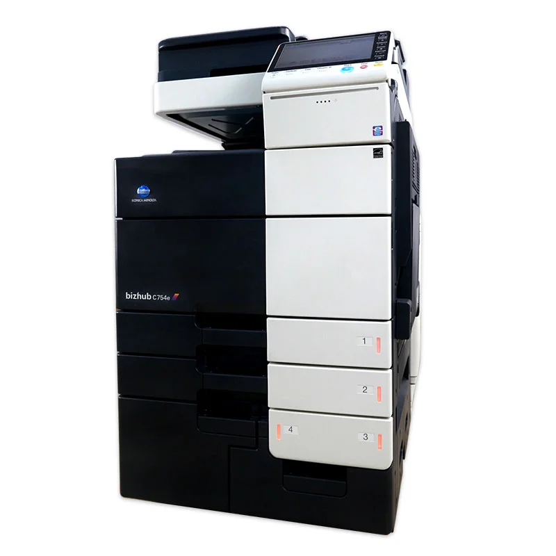  Высокое качество для Konica Minolta BIZHUB копировальных аппаратов б/у принтеры пресс C654 754 печатные