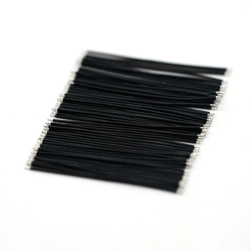 Custom 10-50mm OD 0.38mm 10064 Tinned Wire  black Resistant Jumper Wire Harness