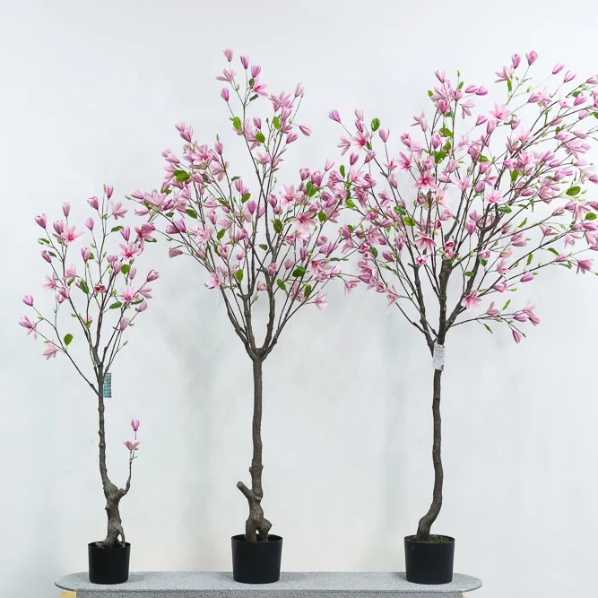 Hot sale and new design indoor decorative artificial kapok tree plants  Bombax ceiba flower  tree