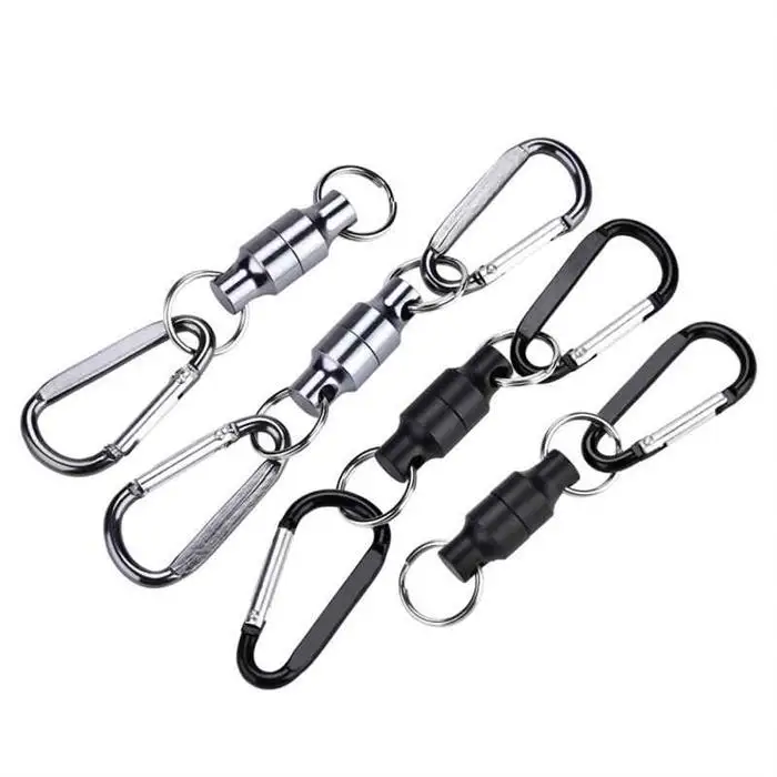 China Wholesale Aluminium Magnet Magnetic Key Holder Neodymium Keychain Magnet