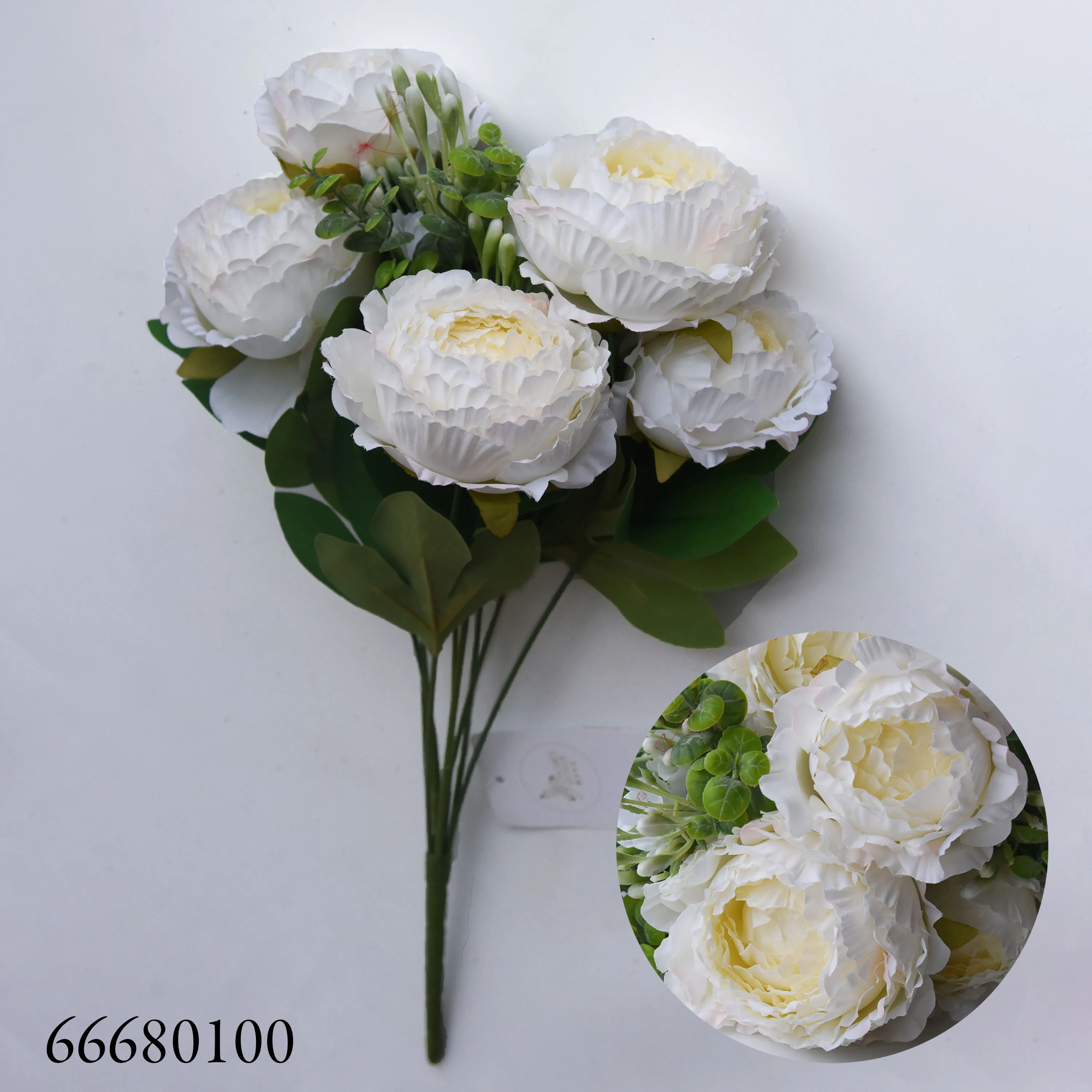 Wholesale High Quality 9 Heads Silk Flower Bunch Artificial Flower Rose Bouquet Table Home Bedroom Decorations