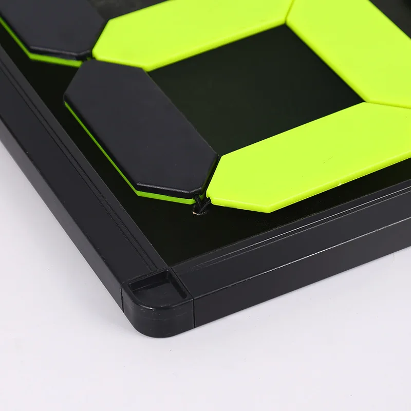 Portable 4-Digit Manual Scoreboard for Outdoor Sports Multipurpose Manual Soccer Football Substitution Board Training Equipment