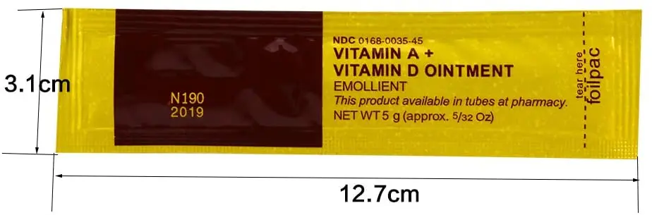 100Pcs 5G Permanent Makeup Repair Gel Tattoo Ointment Vitamin A&D Cream Microblading Accessories For Aftercare