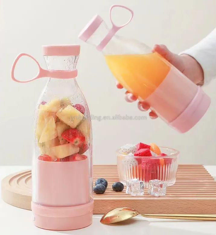 wholesale portable mini juicers Personal Size 420ml Bottle handheld smoothie mixer cup portable fresh juicer blender