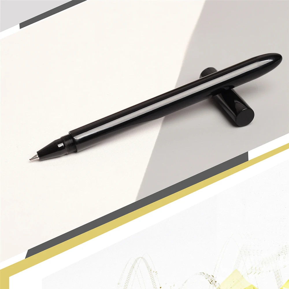 Best Selling Promotional Price Bullet Shaped Liquidly Free Ink Copper Roller Pen