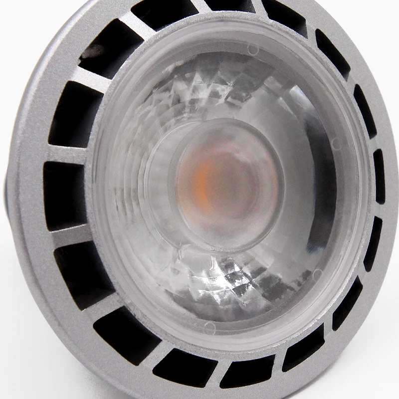 SHENPU Mr16 Gu5.3 Светодиодный точечный светильник с регулируемой яркостью 15 градусов 110 / 220 В COB 5 Вт 7 Вт Gu10
