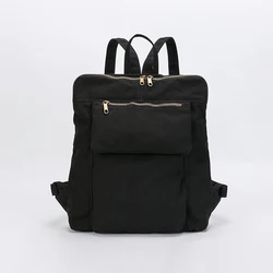 Canvas backpack female new Korean version of the tide wild belt bag Japan and South Korea travel backpack