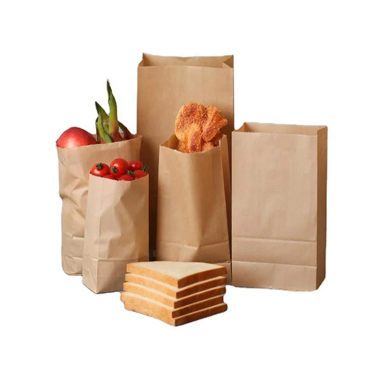 Customized China Wholesale Fried Chicken French Fries Greaseproof Wax Deli Wrapping Food Paper Bag