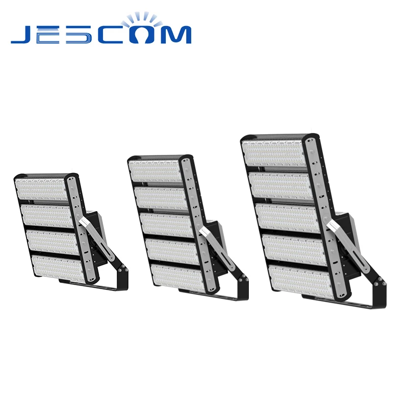 Module Stitching Multiple Angles Outdoor Waterproof Ip65 Baseball Field Cricket Field Lighting 500w1000w1500w Led Stadium Lights